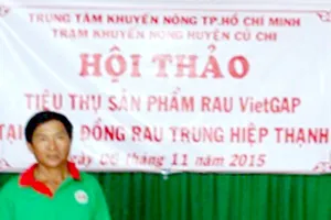 Cải thiện kinh tế nhờ rau VietGAP