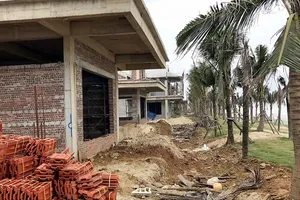 Dự án The Song xây dựng sai phép, không phép,  lấn chiếm bãi biển gần 6.500m²