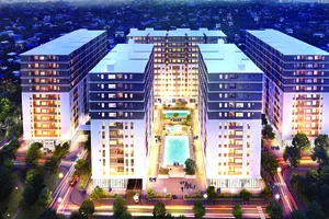 Phối cảnh 5 block căn hộ Cityland Park Hills