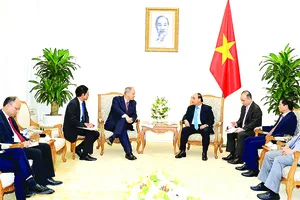 Thủ tướng Nguyễn Xuân Phúc tiếp Ngài Christian Berger, Đại sứ CHLB Đức                                                                                                                                                       Ảnh: TTXVN