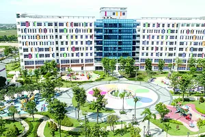 Toàn cảnh Bệnh viện Nhi đồng TPHCM