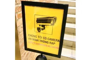 Sau khi xảy ra sự việc phát tán ảnh nhạy cảm trong rạp, cụm rạp CGV đã đặt biển cảnh báo