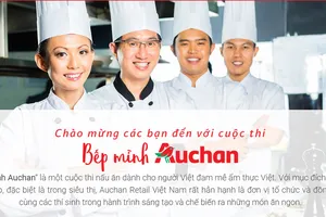 “BẾP MÌNH AUCHAN” 2018 đã tìm ra quán quân đầu tiên