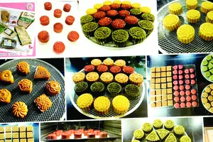 Một số sản phẩm bánh trung thu “nhà làm” được giới thiệu trên mạng xã hội