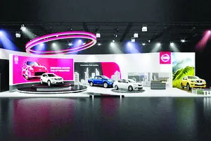 Khu trưng bày Nissan hiện đại và cá tính