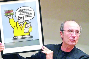 Họa sĩ người Bỉ Philippe Geluck