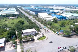 Cảng biển Quốc tế Long An được xem là lợi thế quan trọng của tỉnh Long An so với các địa phương khác  trong vùng.  Ảnh: TỐNG THANH