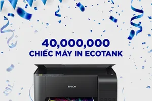 Epson cán mốc 40 triệu chiếc máy in phun được bán ra trên toàn cầu