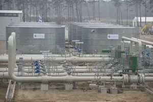 Đường ống dẫn khí đốt Dòng chảy phương Bắc 2 tại Lubmin, Đức. Ảnh: AFP/TTXVN