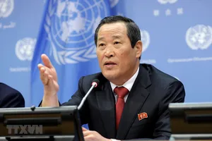 Đại sứ Triều Tiên tại LHQ Kim Song. Ảnh: THX/TTXVN