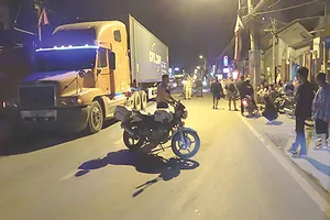 Một vụ tai nạn giao thông gây chết người trên đường Nguyễn Duy Trinh, quận 9, TPHCM