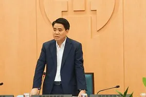 Ông Nguyễn Đức Chung, Chủ tịch UBND TP Hà Nội.