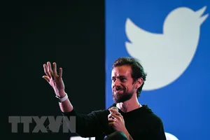 Giám đốc điều hành (CEO) của mạng xã hội Twitter, Jack Dorsey. Ảnh: AFP/TTXVN
