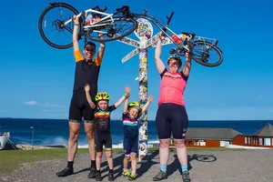 Gia đình xe đạp