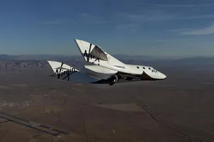 Tàu vũ trụ của Virgin Galatic. Ảnh: Virgin Galactic