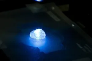 Mô hình khối u được in 3D bằng hợp chất mô phỏng tế bào não. Nguồn: timesofisrael