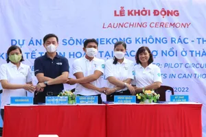 Khởi động dự án “Vì sông Mê Công không rác”