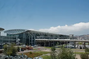  sân bay quốc tế Arturo Merino Benítez. Ảnh: Reuters