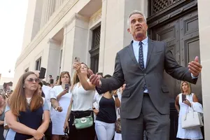 Robert Kennedy Jr, người đứng đầu nhóm Children’s Health Defense. Ảnh: AP