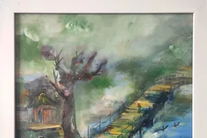 Tranh của họa sĩ Bùi Quang Lâm