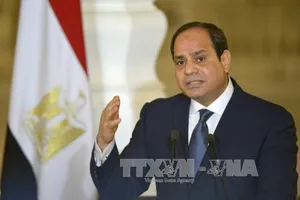 Tổng thống Ai Cập Abdel Fattah El-Sisi. Ảnh: AFP/TTXVN