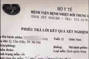 Cả gan làm giả kết quả xét nghiệm virus Corona