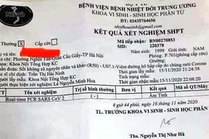 Bất ngờ kết quả xét nghiệm lại của nam thanh niên nghi mắc Covid-19 ở Hà Nội