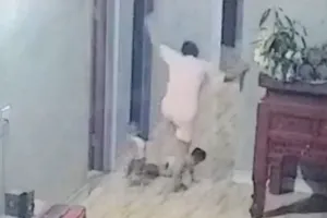 Lập hồ sơ xử lý người phụ nữ đạp gãy chân con trai