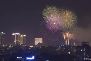 Sẽ bắn 4.200 quả pháo hoa tầm cao vào tối kỷ niệm 70 năm Ngày giải phóng Thủ đô