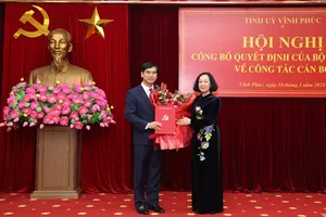 Đồng chí Dương Văn An giữ chức vụ bí thư tỉnh ủy Vĩnh Phúc