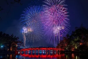 Tối 2-9, Hà Nội bắn 3.600 quả pháo hoa tầm cao