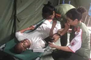 Hơn 1.300 người được hỗ trợ y tế khi xem diễu binh, diễu hành