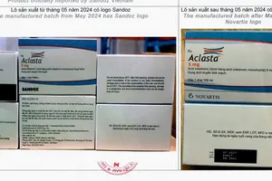 Cảnh báo 5 loại thuốc nghi bị làm giả