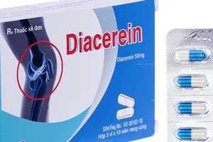 Thuốc Diacerin 50 điều trị một số bệnh xương khớp