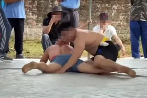 Sở VH-TT Hà Nội thông tin về trường hợp tử vong khi tham gia đấu vật truyền thống