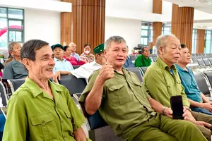 Gần 300 cựu chiến binh, thương bệnh binh “xông đất” Bệnh viện Việt Đức cơ sở Ninh Bình 