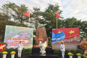 Bia liệt sĩ Tết Mậu Thân phường 3, quận 4