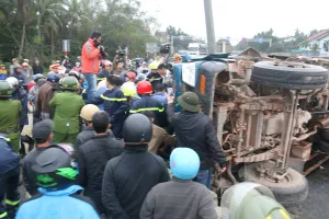 Hiện trường vụ tai nạn