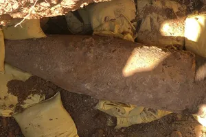 Quả đạn pháo được cho là lớn nhất từ trước đến nay phát hiện tại Quảng Trị.