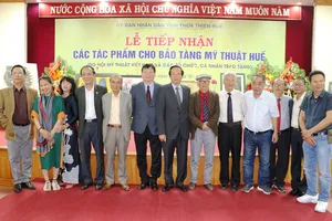 Nhiều tác phẩm nghệ thuật về với Bảo tàng Mỹ thuật Huế