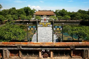 Di sản Huế mở cửa đón khách trở lại nhưng phải thực hiện các biện pháp phòng chống dịch Covid-19. Ảnh:Trung tâm Bảo tồn Di tích Cố đô Huế