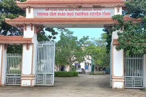 Trụ sở Trung tâm GDTX tỉnh Quảng Bình  ​