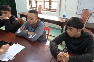 Các đối tượng Khang, Quyết và Chinh  ​