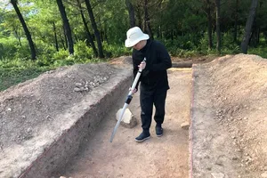 Tái hiện nghi lễ Nguyễn Huệ lên ngôi Hoàng đế tại di tích núi Bân (phường An Tây, TP Huế)  ​