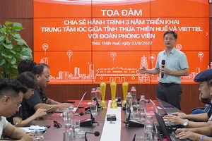 Phó Chủ tịch UBND tỉnh Thừa Thiên - Huế Nguyễn Thanh Bình chia sẻ tại buổi tọa đàm ​