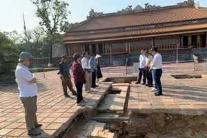 Các nhà khảo cổ học đã tiến hành mở 6 hố khai quật và 8 hố kiểm tra trên diện tích hơn 60m²