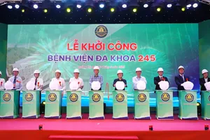 Khởi công Bệnh viện Đa khoa 245