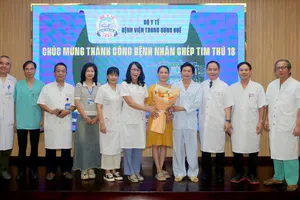 Bệnh nhân N.V.Q xuất viện