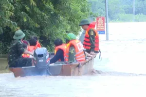 Phó Thủ tướng thăm, động viên đồng bào vùng lũ Nghệ An