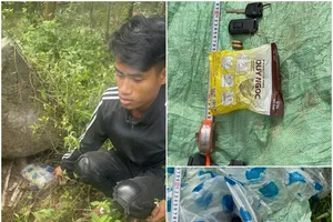 Đối tượng gây án cùng tang vật